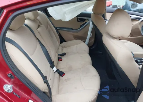 2013 Hyundai Elantra Gls z USA, uszkodzony, nr VIN 5NPDH4AE0DH228133